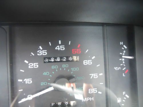 1987 Ford Mustang LX T-Top White with Black Interior, US $2,500.00, image 7