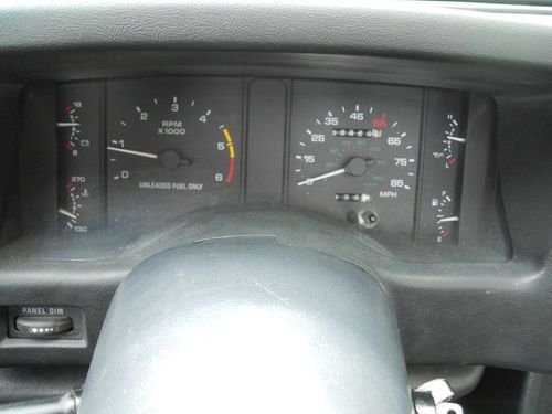 1987 Ford Mustang LX T-Top White with Black Interior, US $2,500.00, image 8