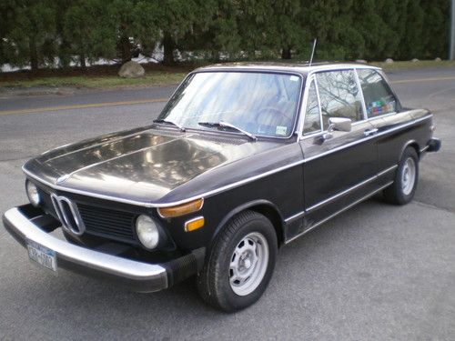 1975 bmw 2002 base coupe 2-door 2.0l black