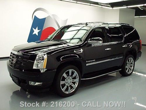 2008 cadillac escalade sunroof nav rear cam dvd 59k mi texas direct auto