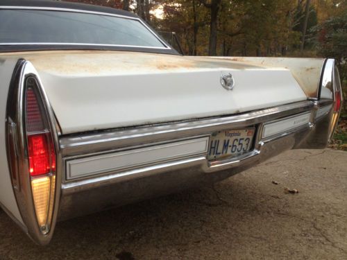 1968 CADILLAC FLEETWOOD BROUGHAM, DISC BRAKES! 51,786 ORIGINAL MILES, LOADED CAR, image 7