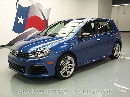 2013 volkswagen golf r awd 6speed heated leather 14k mi texas direct auto