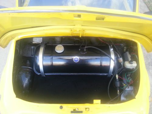 1970 YELLOW FIAT 500, image 5