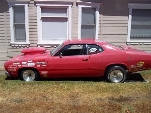 1970 plymouth duster 440/727 pro street look