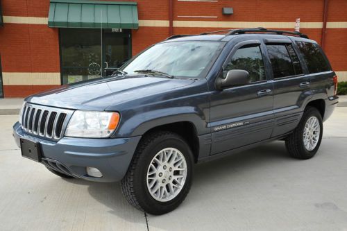2003 jeep grand cherokee / limited / 4x4 / v8 / leather / sunroof / new tires