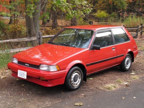 1988 toyota corolla fx ... 72,856 original miles