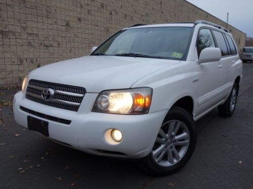 Toyota highlander hybrid limited 4wd 3rd row heated leather autocheck no reserve