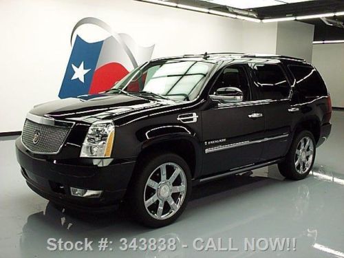 2007 cadillac escalade awd sunroof nav dvd rear cam 67k texas direct auto