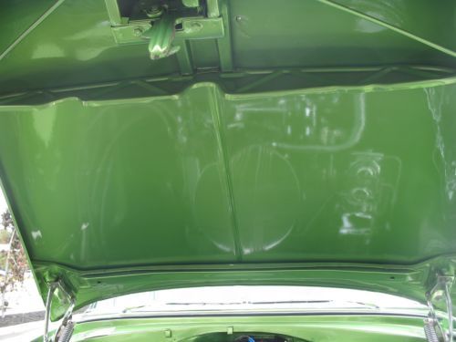 1955 Chevrolet Bel Air 350 A/C leather 4 wheel disc brakes Rotisserie Restored, image 8