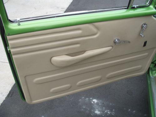 1955 Chevrolet Bel Air 350 A/C leather 4 wheel disc brakes Rotisserie Restored, image 11