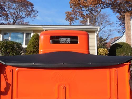 1936 Orange Ford Pickup Truck, image 19