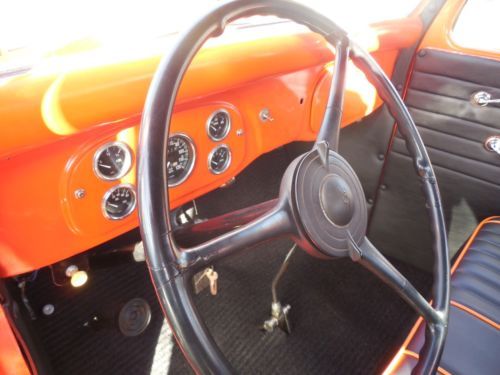 1936 Orange Ford Pickup Truck, image 20
