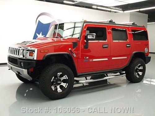 2008 hummer h2 adventure 4x4 6-pass sunroof nav dvd 67k texas direct auto