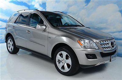 M-class mercedes-benz ml320 bluetec diesel heated leather awd moonroofnavigation