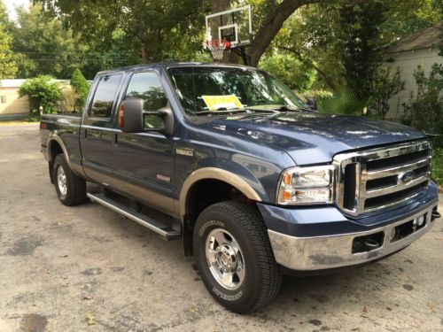 2006 ford f-250 super duty lariat crew cab pickup 4-door 6.0l