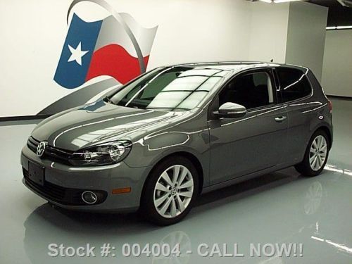 2013 volkswagen golf tdi turbo diesel heated seats 10k texas direct auto