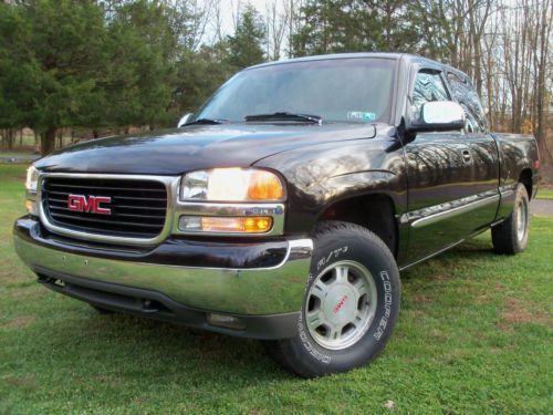 1999 gmc sierra 1500 sle extended cab pickup 3-door 5.3l