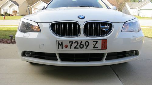 2007 bmw 525xi base sedan 4-door 3.0 6-speed, navigation, sirius radio
