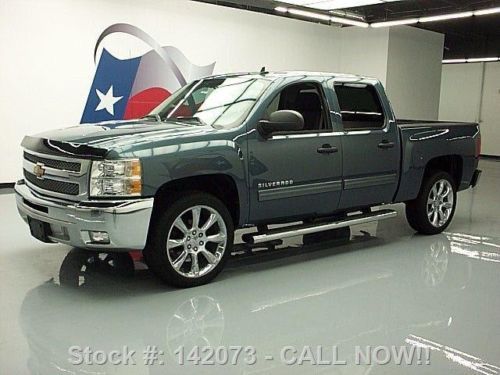 2012 chevy silverado lt crew 22&#034; wheels 1-owner 50k mi texas direct auto