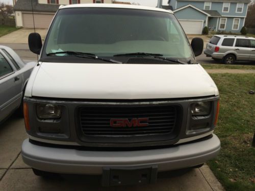 1999 gmc savana 3500 extended cargo van. 5.7l. no reserve. only 92k miles