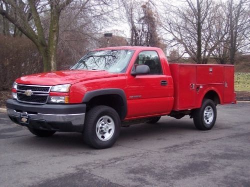 2006 chevrolet  silverado hd2500, utility body , 6.0 liter, auto, must see