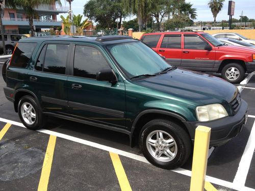 2001 honda cr-v lx sport utility 4-door 2.0l, leather, 4wd, sunroof, manual 5spd