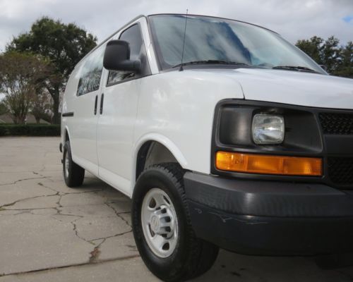 2007 chevrolet express 3500 cargo van 94,500 florida miles