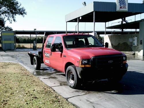 1999 f350 crewcab xl sd flatbed