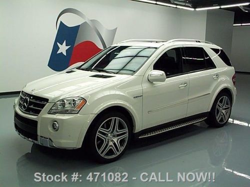 2009 mercedes-benz ml63 amg 4matic awd sunroof nav 61k texas direct auto