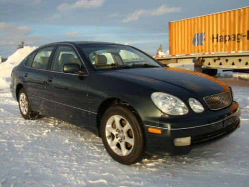 2001 lexus gs300 gs 300 112k repairable damaged builder salvage, runs &amp; drives