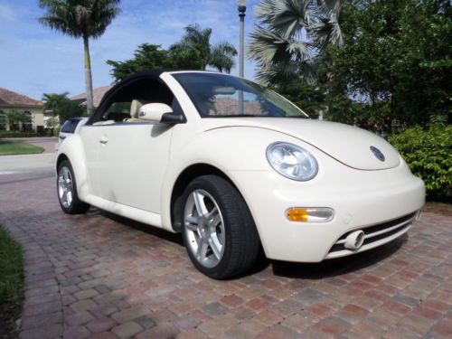 2005 volkswagen beetle gls convertible 2-door 1.8l