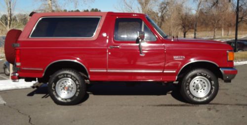 Rare ford bronco 4wd silver anniversary edition 86k mi, well optioned no reserve