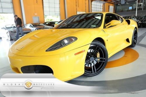 06 ferrari f430 berlinetta f1 21k daytona-sts scuderia-shields yellow-calipers