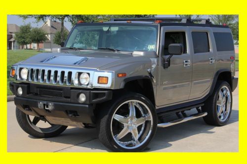 2003 hummer h2,26&#034; rims,rust free,clean title