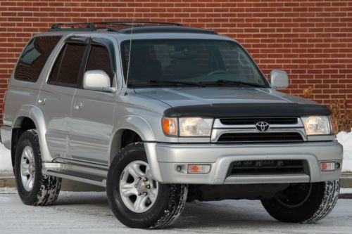 2001 toyota 4runner limited rwd heated leather sunroof timing belt done carfax!