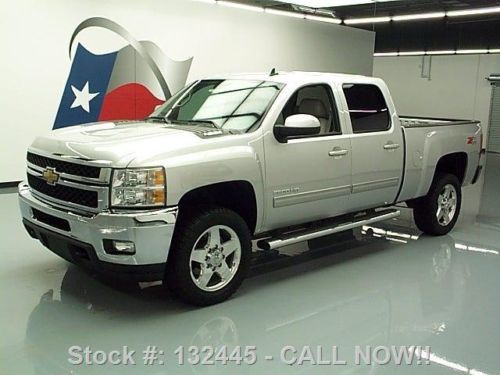 2011 chevy silverado 2500 ltz crew z71 4x4 diesel 20&#039;s! texas direct auto