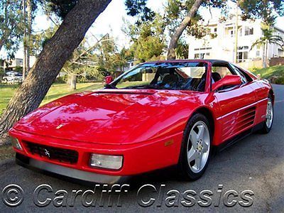 92 348 ts-26k miles! major service just completed-books &amp; tools *california car*