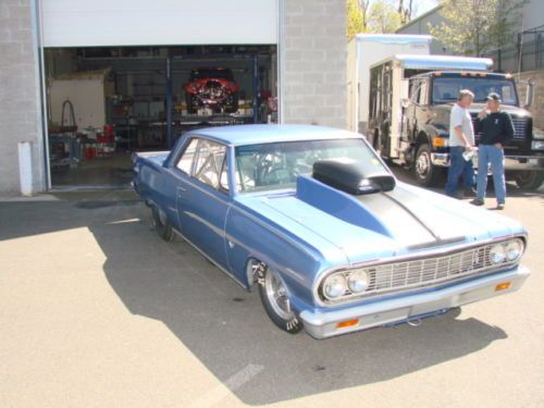 1964 1965 chevy malibu ss full tube chassis drag car