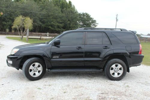 2005 toyota 4runner limited sport utility 4-door 4.0l