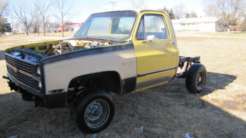 1982 short wide 4x4 project