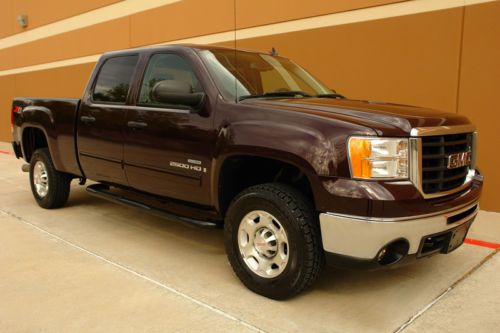 2008 gmc sierra 2500hd sle z71 off-road pkg crew cab duramax diesel one owner!!!