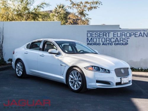 Used 2013 jaguar xf supercharged polaris white premium package ski hatch