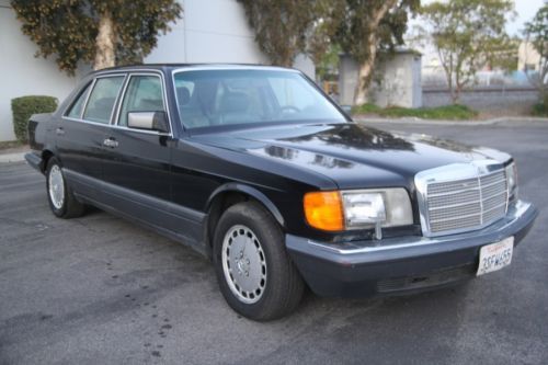 1990 mecedes-benz 560 sel sedan automatic 8 cylinder no reserve