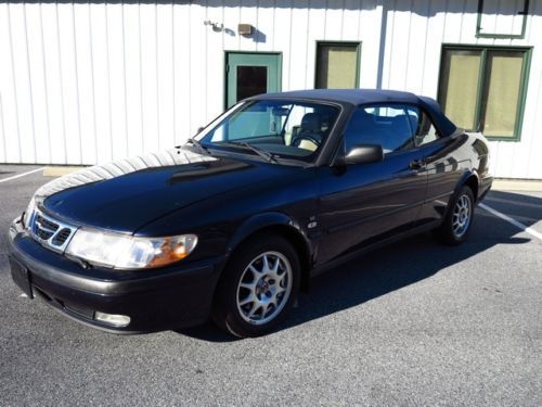 2000 saab 9-3 automatic 2-door convertible