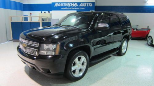 08 ltz 4x4 blk/blk navi roof bluetooth heated lthr bose tv/dvd rmt start cheap!!