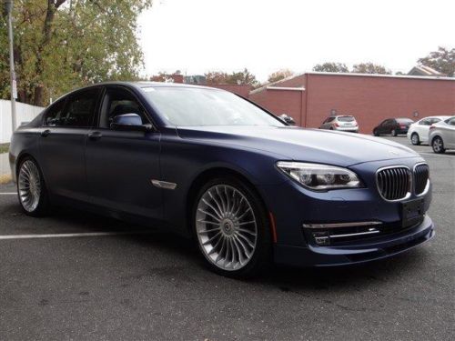 Special order frozen blue paint! exceptional 2013 bmw alpina b7 - 5k miles mint!