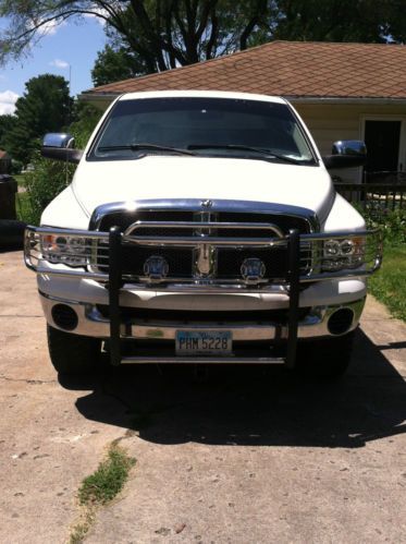 Lifted 2002 Dodge Ram 1500 SLT Crew Cab Pickup 4-Door lots of chrome, image 6