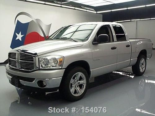 2008 dodge ram 1500 quad cab lone star 20'' wheels 84k! texas direct auto