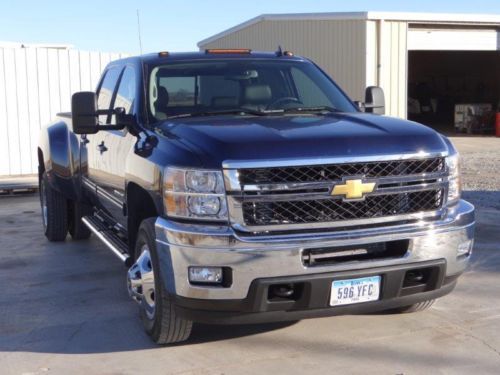 2011, chevy, 3500, 4x4, dually, diesel, crewcab, ltz, 7,099 miles, allison auto