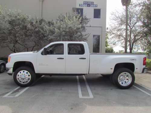 2008 gmc sierra 3500 hd sle 4x4 crew cab 6.6l duramax diesel with allison trans